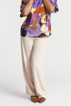 Xandres Pantalon habillé à jambes droites-Femme Xandres Plus|Pantalons