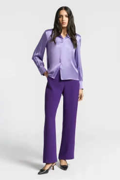 Xandres Pantalon habillé à jambes droites-Femme Xandres Plus