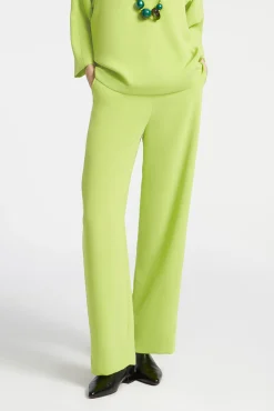 Xandres Pantalon habillé à jambes droites-Femme Pantalons