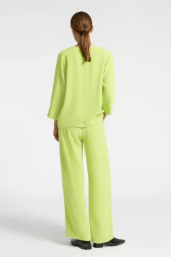 Xandres Pantalon habillé à jambes droites-Femme Pantalons
