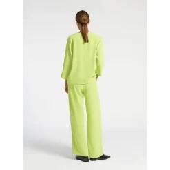 Xandres Pantalon habillé à jambes droites-Femme Pantalons