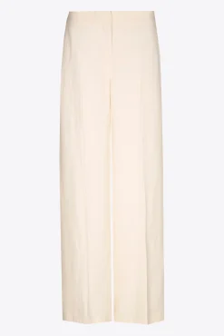 Xandres Pantalon habillé à jambes larges-Femme Pantalons