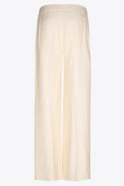 Xandres Pantalon habillé à jambes larges-Femme Pantalons