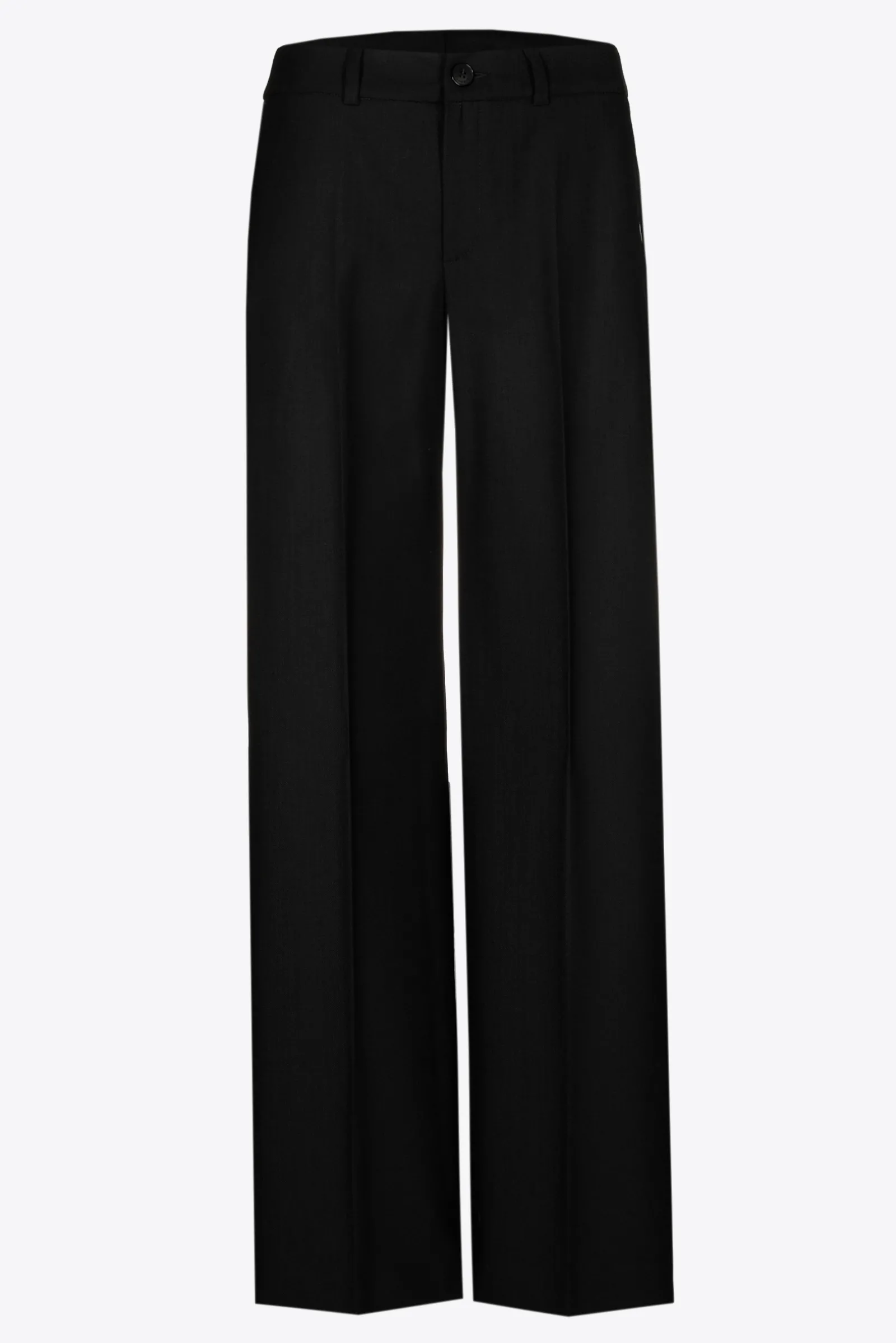 Xandres Pantalon habillé à jambes larges-Femme Pantalons