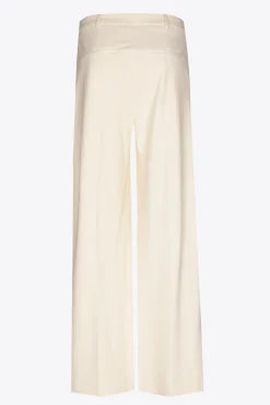 Xandres Pantalon habillé à jambes larges-Femme Pantalons