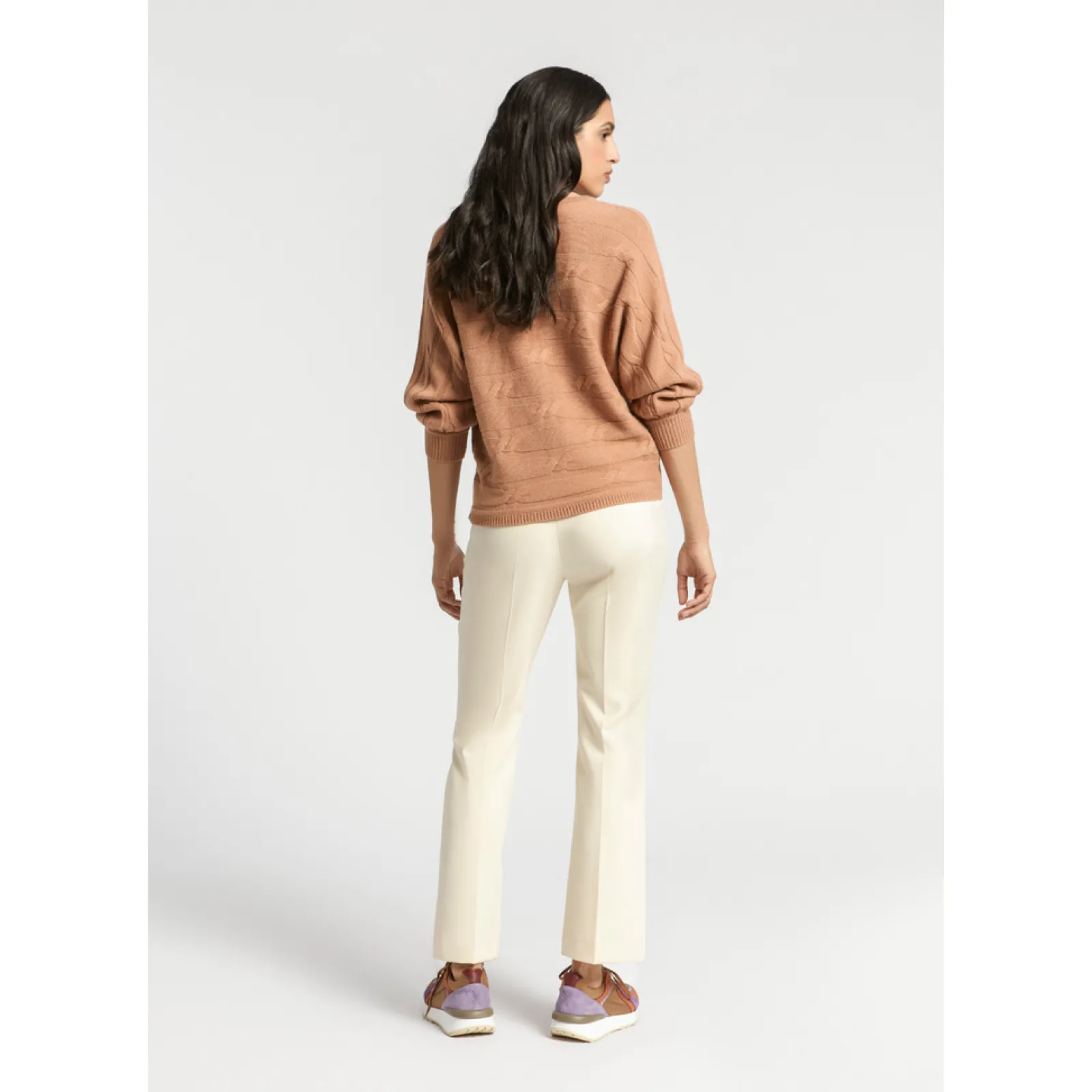 Xandres Pantalon habillé à jambes étroites-Femme Pantalons