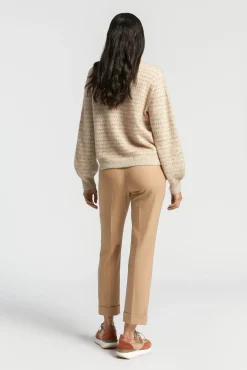 Xandres Pantalon habillé à jambes étroites-Femme Pantalons