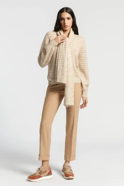 Xandres Pantalon habillé à jambes étroites-Femme Pantalons