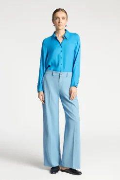 Xandres Pantalon intemporel à jambes larges-Femme Pantalons