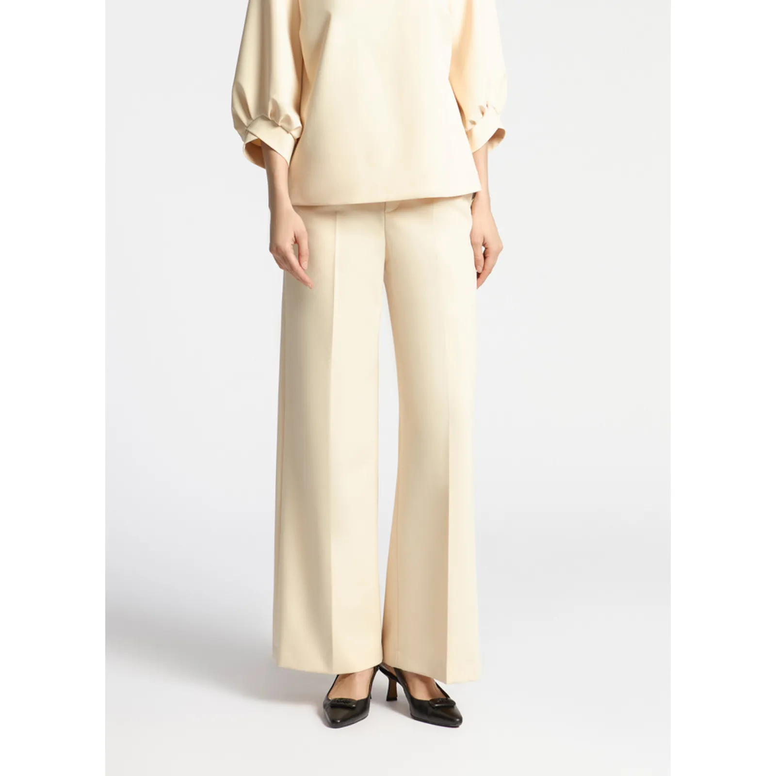 Xandres Pantalon à jambes larges-Femme Pantalons