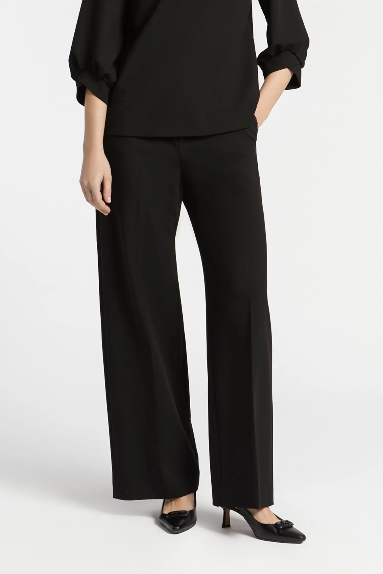 Xandres Pantalon à jambes larges-Femme Pantalons