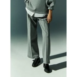Xandres Pantalon à jambes larges en scuba-Femme Pantalons