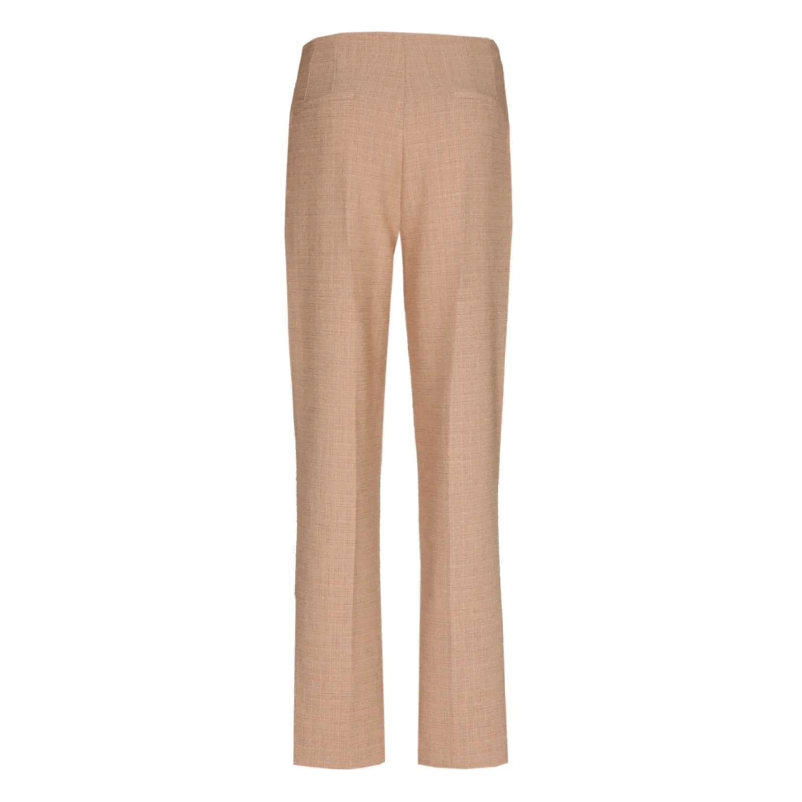 Xandres Pantalon à jambes étroites en tissu bouclettes-Femme Pantalons