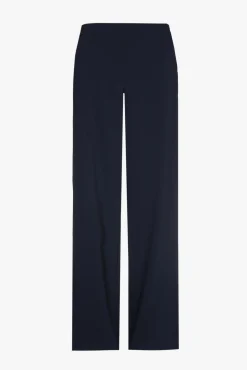 Xandres Pantalon large bleu marine-Femme Xandres Plus|Essentials