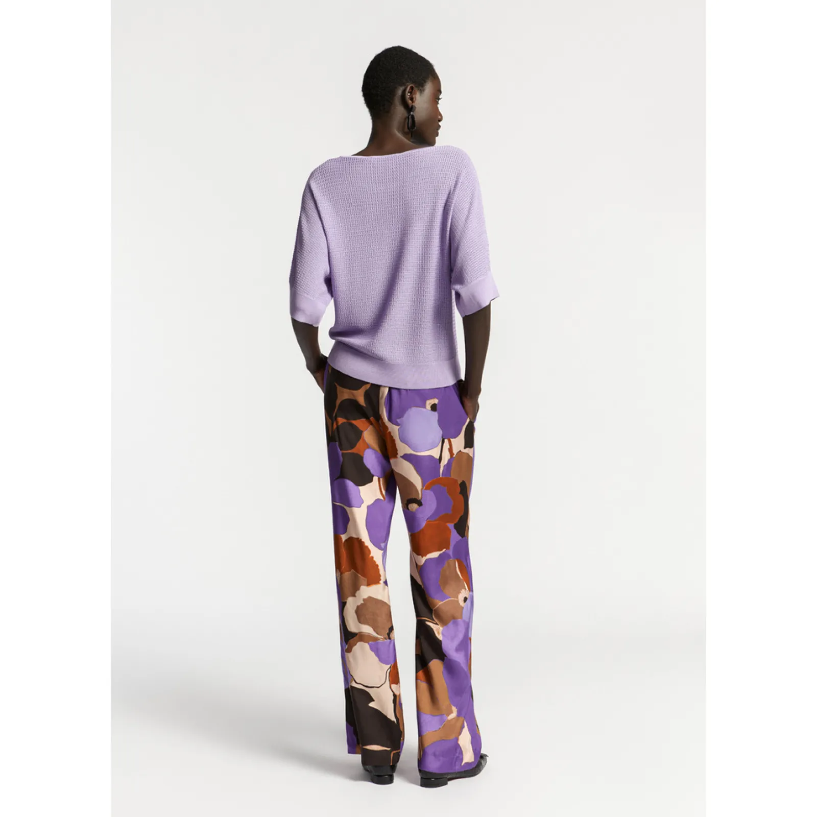 Xandres Pantalon à motif floral-Femme Xandres Plus