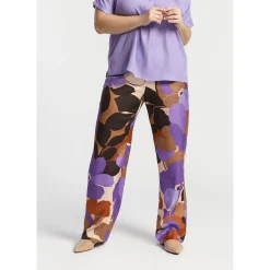 Xandres Pantalon à motif floral-Femme Xandres Plus