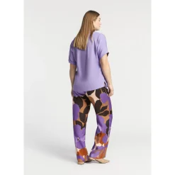 Xandres Pantalon à motif floral-Femme Xandres Plus