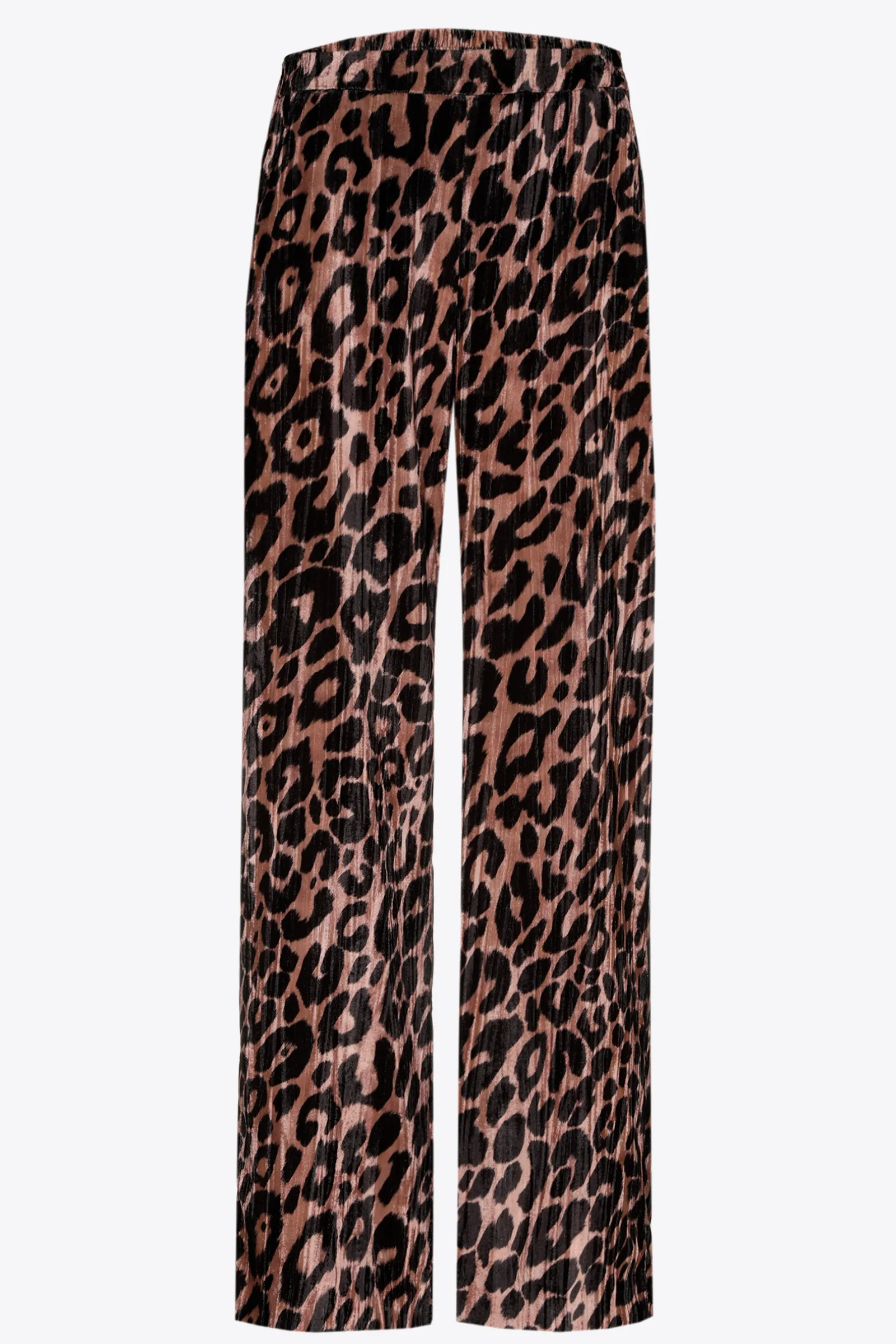 Xandres Pantalon à motif léopard-Femme Pantalons