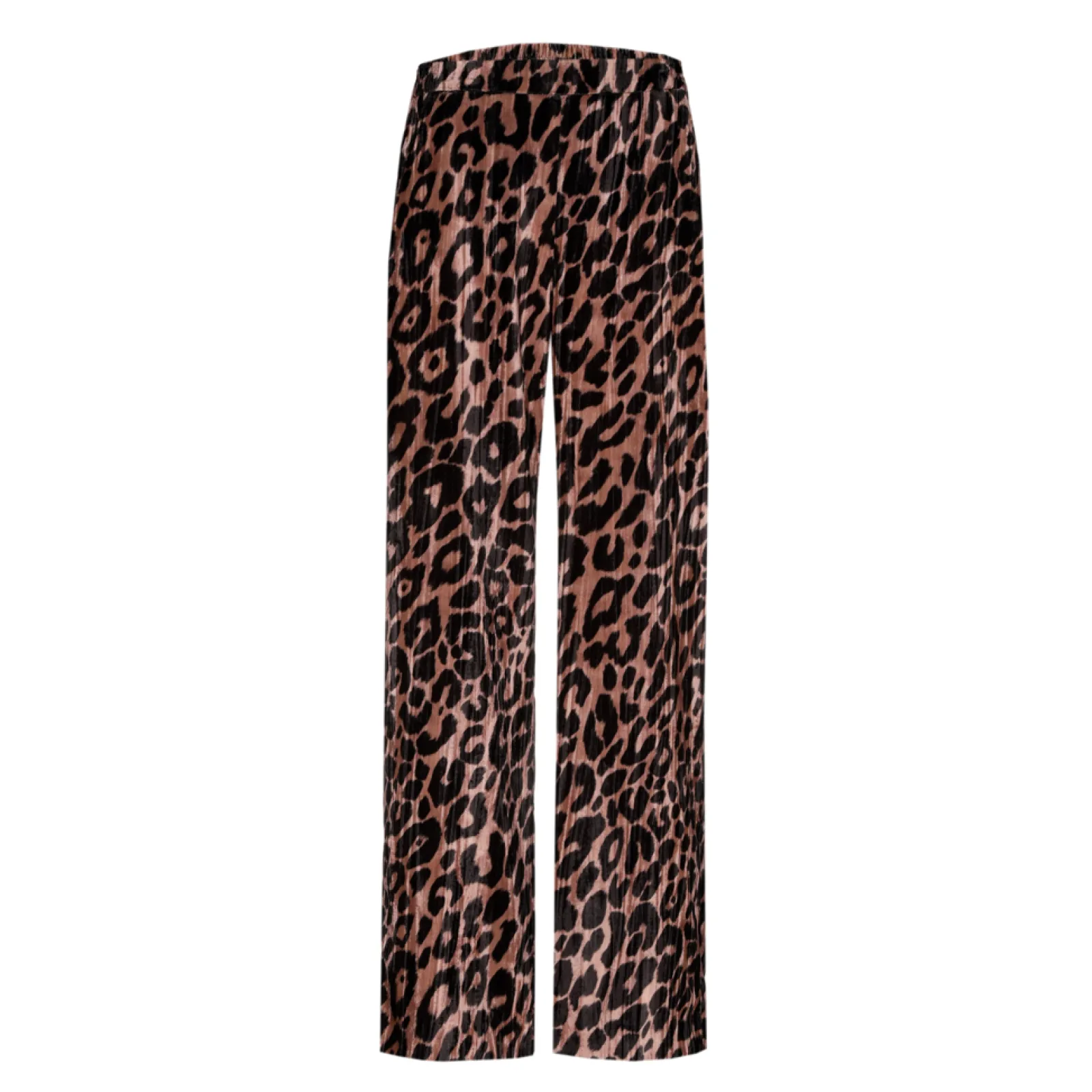Xandres Pantalon à motif léopard-Femme Pantalons