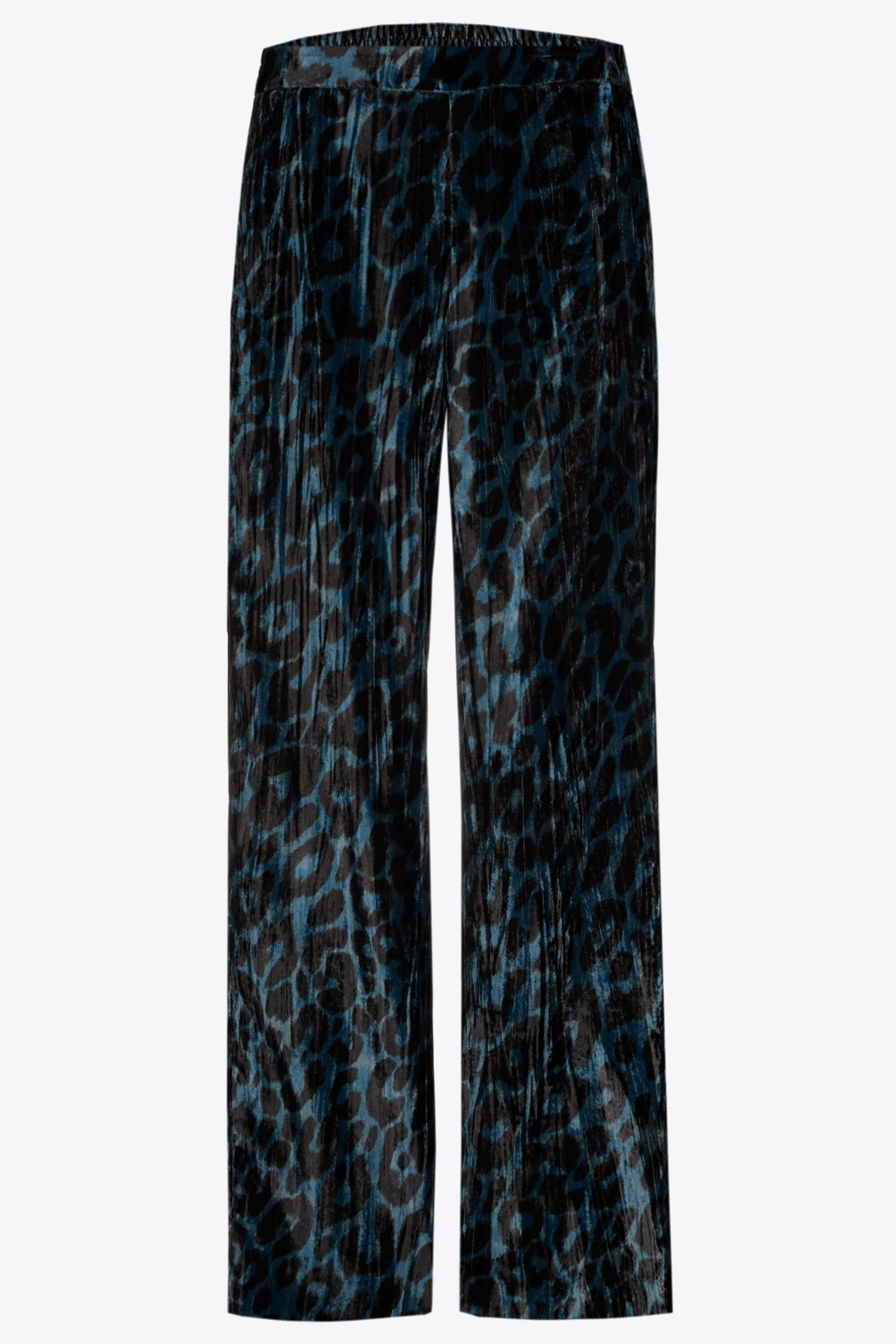 Xandres Pantalon à motif léopard-Femme Pantalons