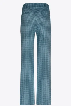 Xandres Pantalon à motif pied-de-poule-Femme Pantalons