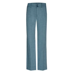 Xandres Pantalon à motif pied-de-poule-Femme Pantalons