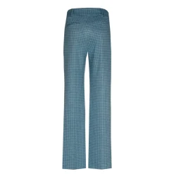 Xandres Pantalon à motif pied-de-poule-Femme Pantalons