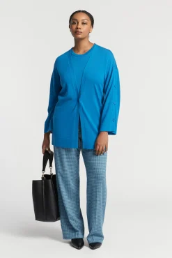 Xandres Pantalon à motif pied-de-poule-Femme Pantalons