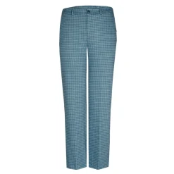Xandres Pantalon à motif pied-de-poule-Femme Pantalons