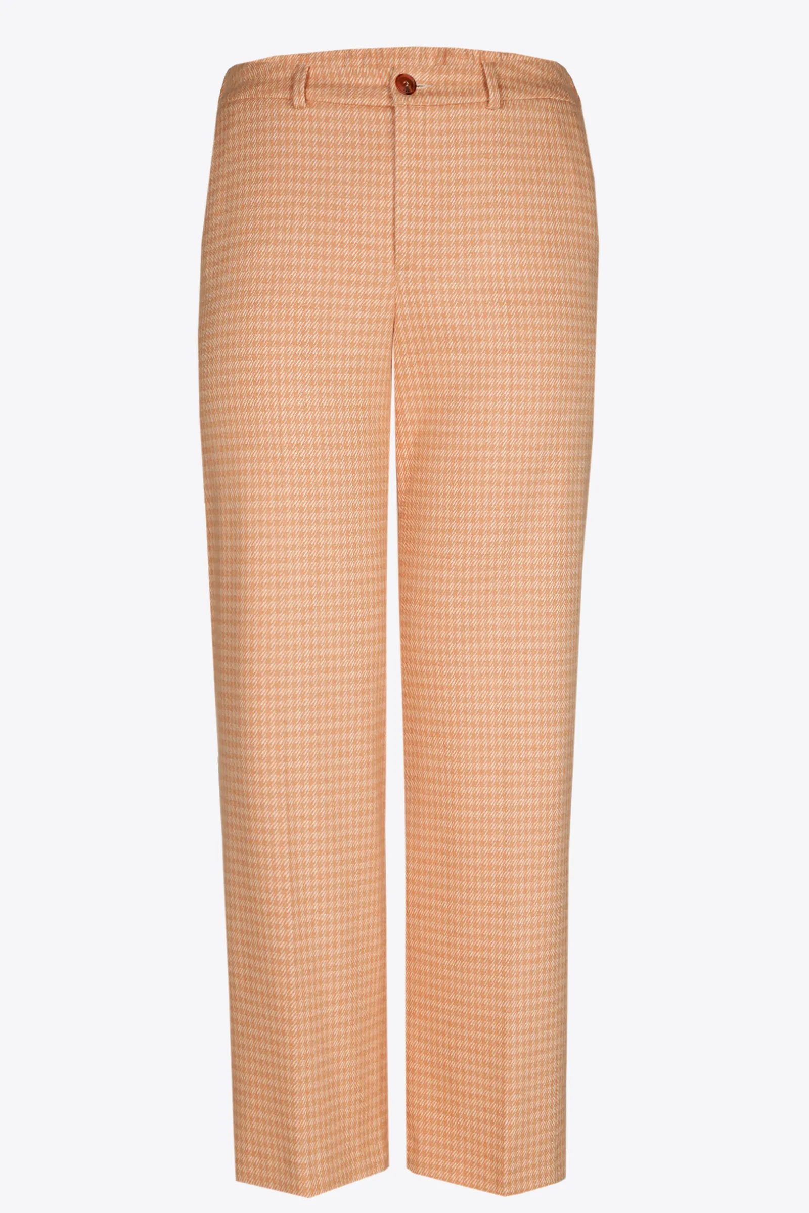 Xandres Pantalon à motif pied-de-poule-Femme Pantalons