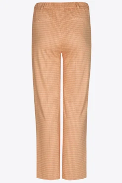 Xandres Pantalon à motif pied-de-poule-Femme Pantalons