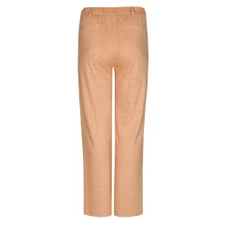 Xandres Pantalon à motif pied-de-poule-Femme Pantalons