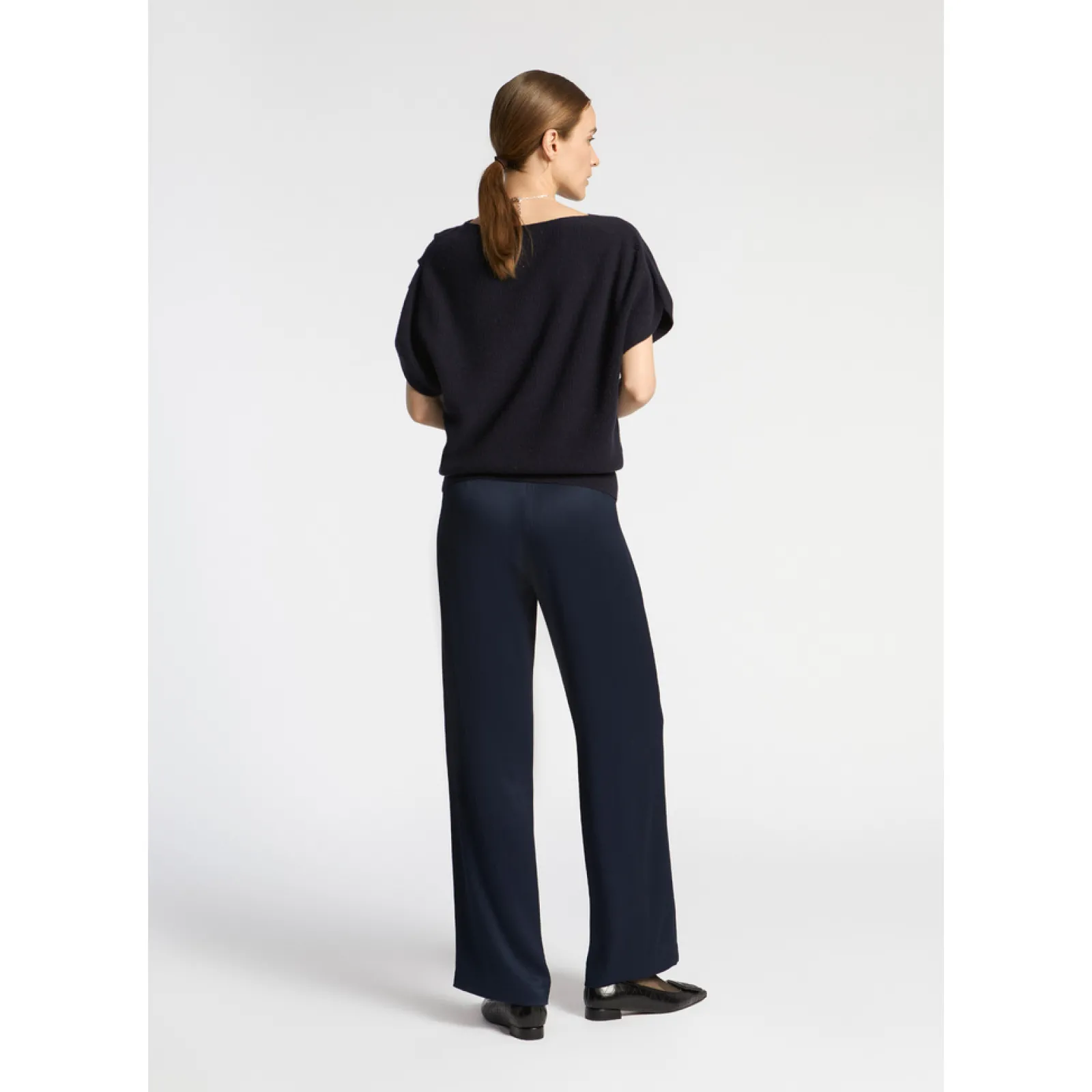 Xandres Pantalon souple à jambes droites-Femme Xandres Plus|Pantalons