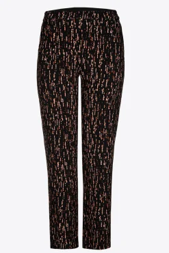 Xandres Pantalon stretch à motif-Femme Xandres Plus|Pantalons