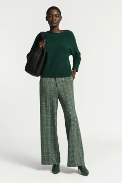 Xandres Pantalon tricoté multicolore-Femme Pantalons