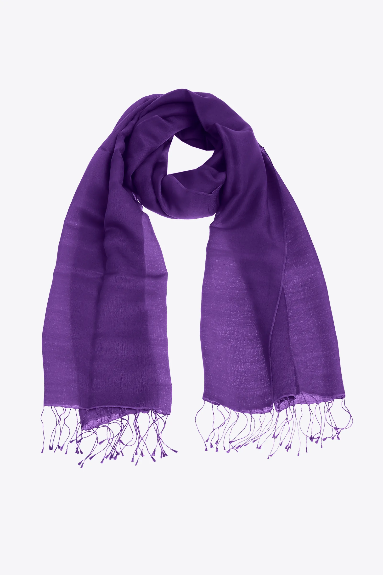 Xandres Pashmina confectionné dans un mélange de laine et de soie-Femme Accessoires|Echarpes