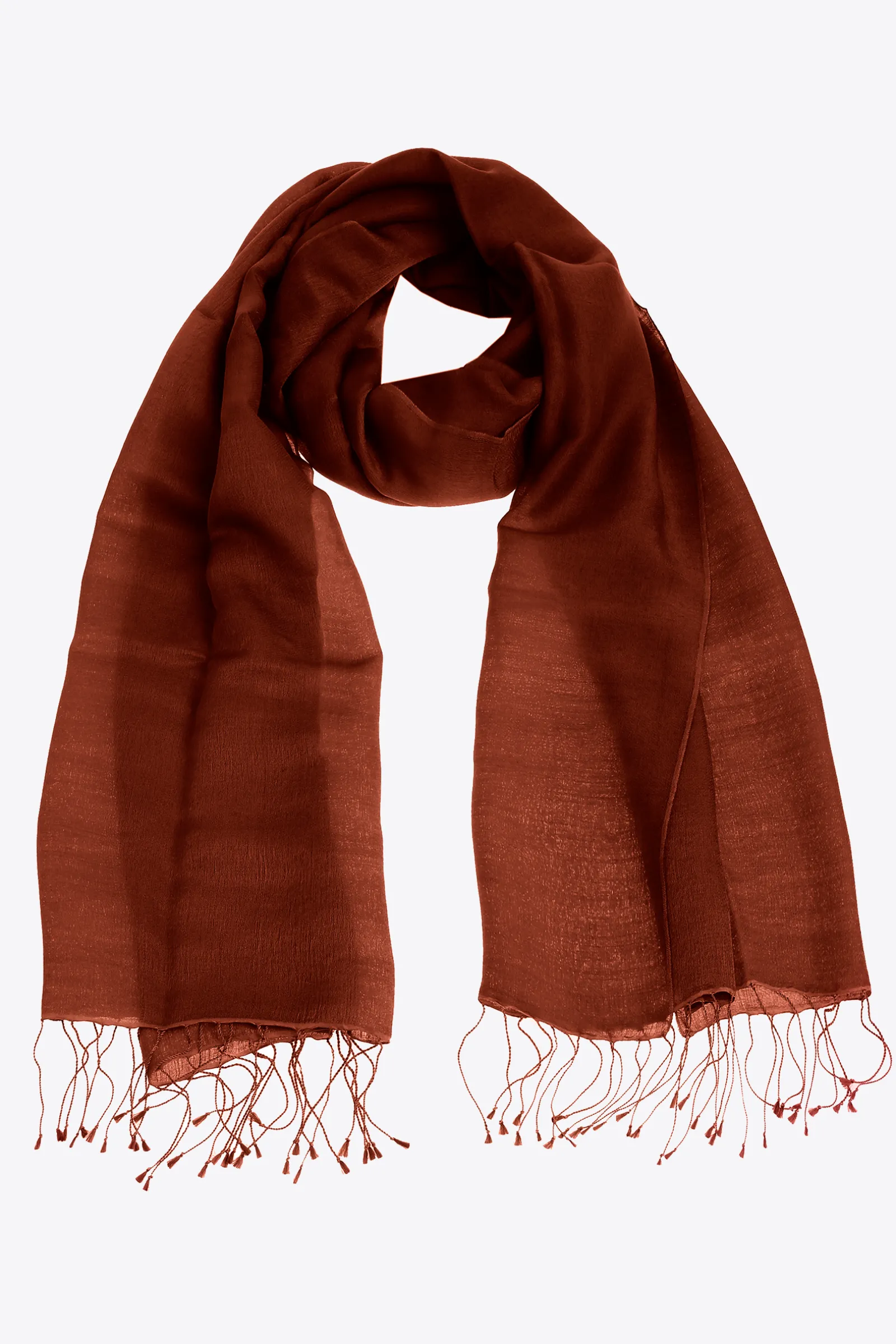 Xandres Pashmina à franges-Femme Accessoires|Echarpes