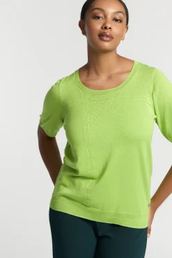 Xandres Pull avec détails tricotés-Femme Xandres Plus|Pulls & Cardigans