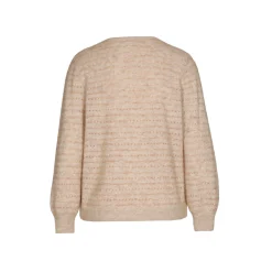Xandres Pull avec lurex confectionné dans un mélange de laines-Femme Xandres Plus|Pulls & Cardigans