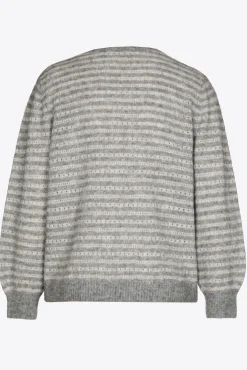 Xandres Pull avec lurex confectionné dans un mélange de laines-Femme Xandres Plus|Pulls & Cardigans