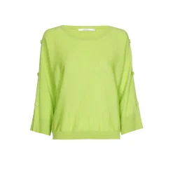 Xandres Pull boutonné en laine mérinos-Femme Xandres Plus|Pulls & Cardigans