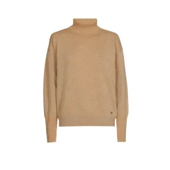 Xandres Pull à col de cygne confectionné dans un mélange de laines-Femme Pulls & Cardigans