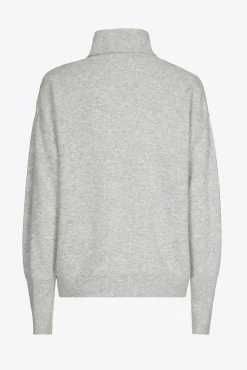 Xandres Pull à col de cygne confectionné dans un mélange de laines-Femme Pulls & Cardigans