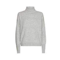 Xandres Pull à col de cygne confectionné dans un mélange de laines-Femme Pulls & Cardigans