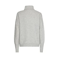 Xandres Pull à col de cygne confectionné dans un mélange de laines-Femme Pulls & Cardigans