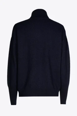 Xandres Pull à col de cygne confectionné dans un mélange de laines-Femme Pulls & Cardigans