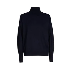 Xandres Pull à col de cygne confectionné dans un mélange de laines-Femme Pulls & Cardigans