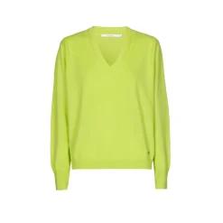 Xandres Pull à col en V en cachemire-Femme Pulls & Cardigans