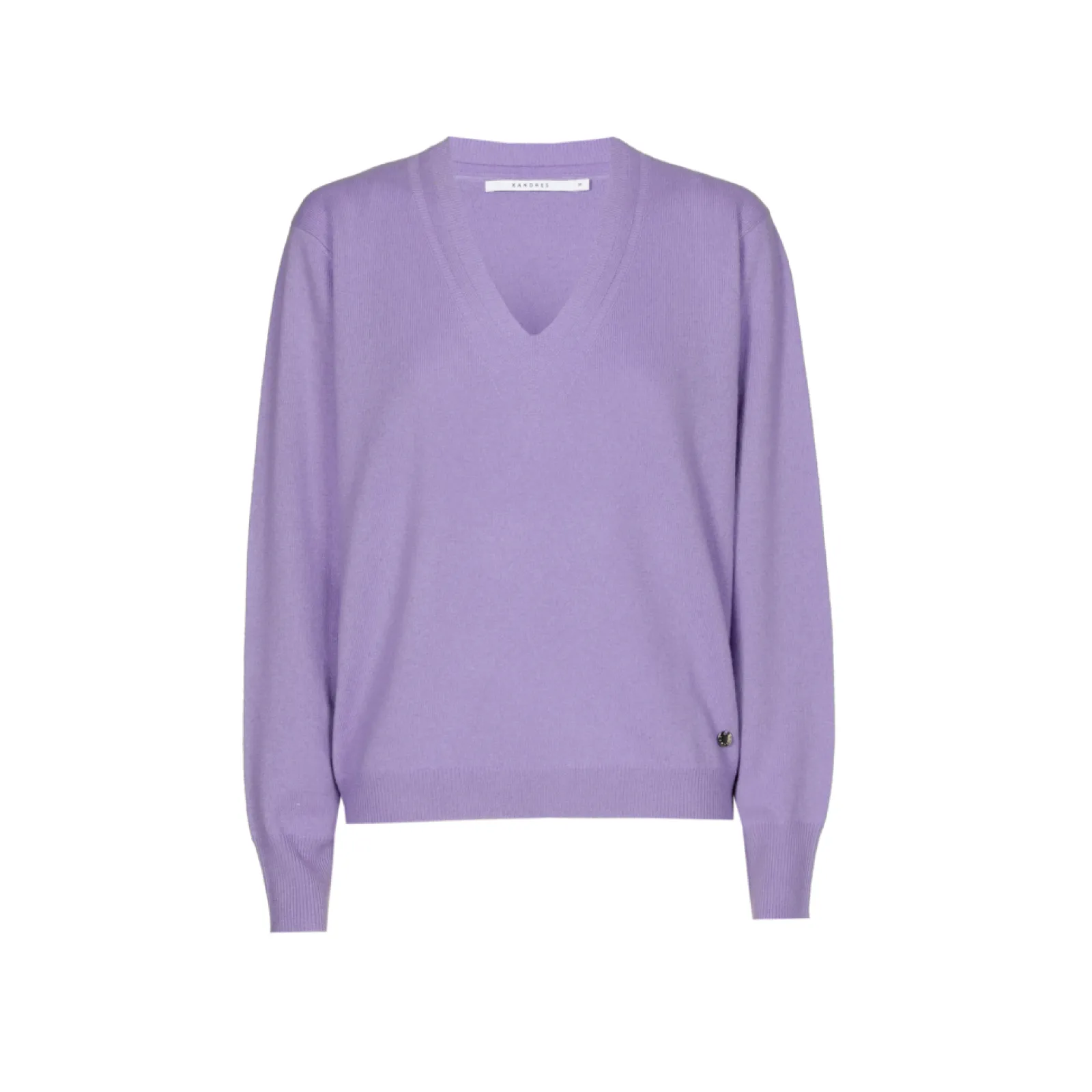 Xandres Pull à col en V en cachemire-Femme Xandres Plus