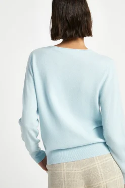 Xandres Pull à col rond en cachemire-Femme Pulls & Cardigans